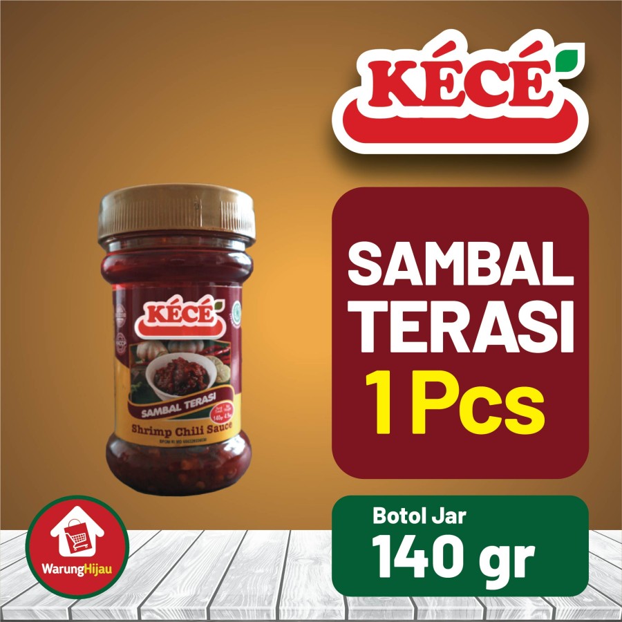 Sambal Terasi KECE Jar 140 gr Rp 15.800